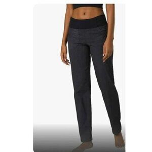 Prana Women's Black Summit Series Regular Heather Cargo Pant Size M